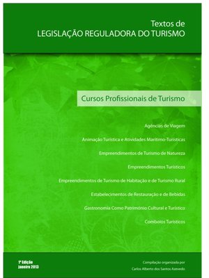 cover image of Textos de Legislação Reguladora do Turismo